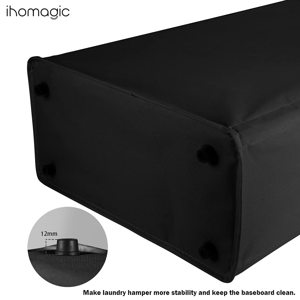 Cesto Della Biancheria Pieghevole Con Manici - 45L Blu Scuro, Per Bucato E Conservazione - Foto 7