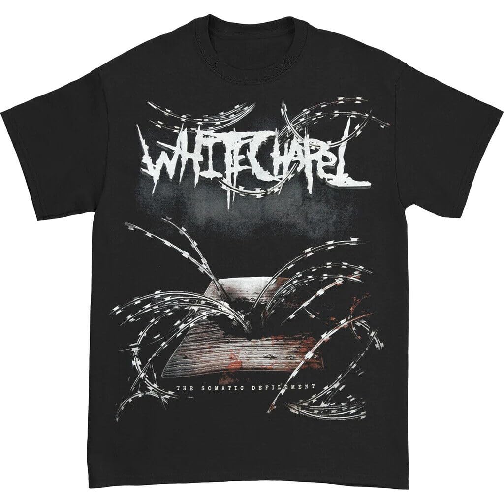 Whitechapel The Somatic Defilement T-Shirt Unisex Tee BlackXX-Large