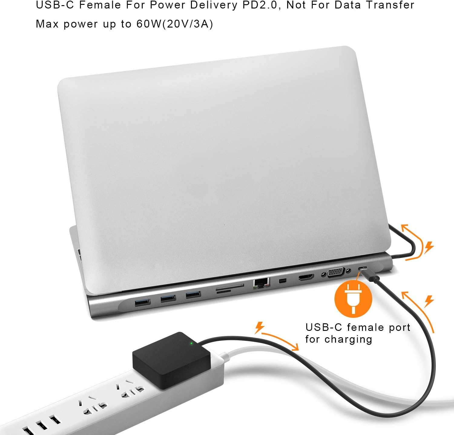 Buy 1 get 1 USB C Docking Station - Mydours Type-C Laptop Dock with HDMI,VGA,Mini DP,Gigabit Ethernet,USB C PD2.0,3 USB3.0 Port,SD/TF Card Reader and Audio for MacBook Pro 2016 2017 2018 Chromebook Pixel and more Tech Deals 🔥 USB C Docking Station - Mydours Type-C Laptop Dock with HDMI,VGA,Mini DP,Gigabit Ethernet,USB C PD2.0,3 USB3.0 Port,SD/TF Card Reader and Audio for MacBook Pro 2016 2017 2018 Chromebook Pixel and more