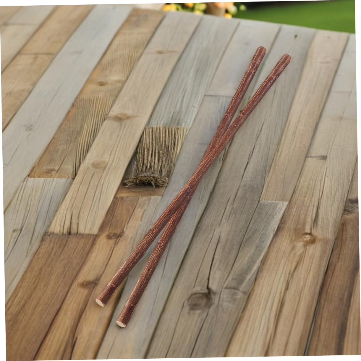 Sewroro 50 Pcs Bâtonnets Décoratifs en Bois Naturel Brindilles Sèches pour Vases Projets de Bricolage Rustiques