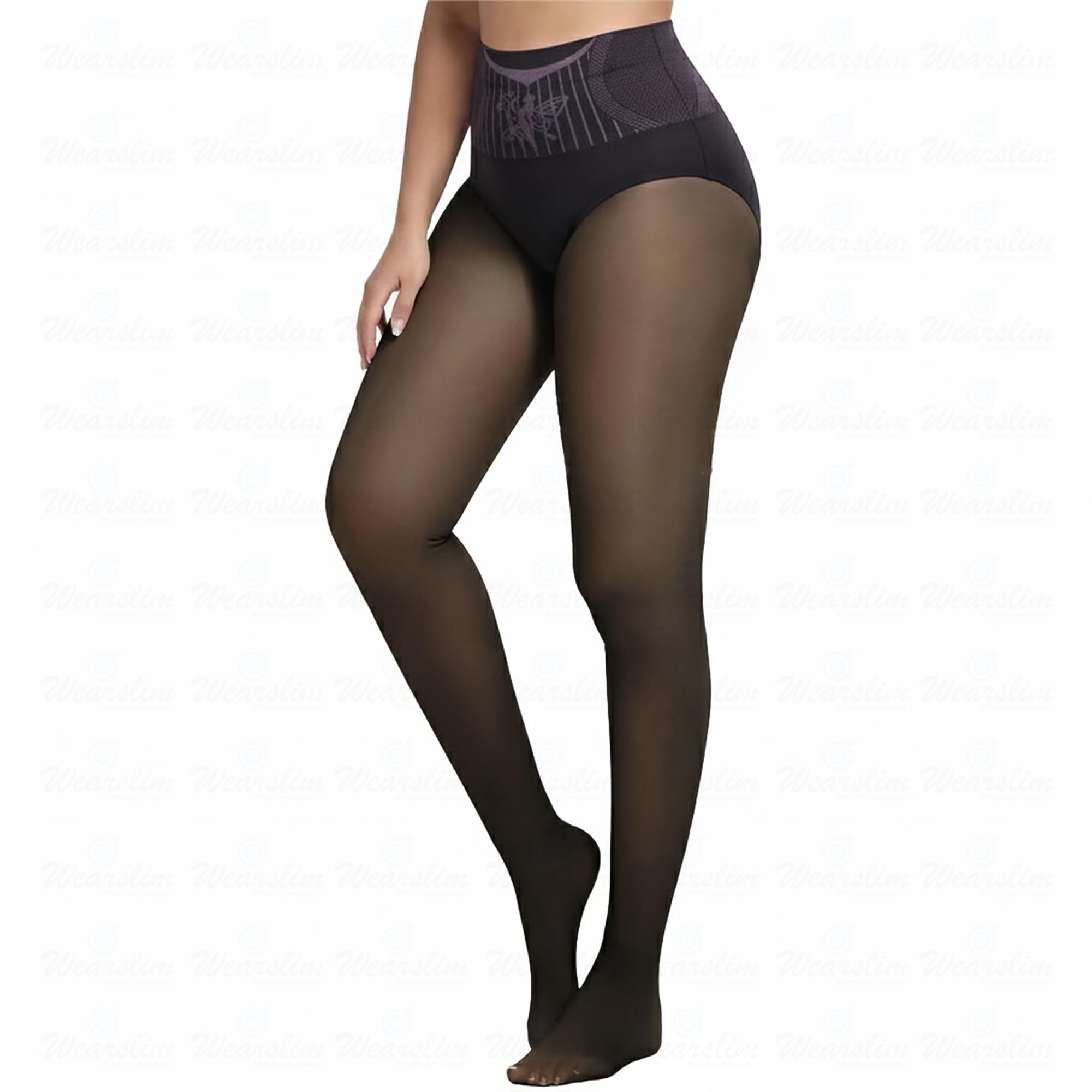 wearslim High Waist Cotton Lycra Leggings, Soft Lightweight Leggings for Women, High Waisted Butt Lifting Yoga Pants, Fitness Pants-picture-29