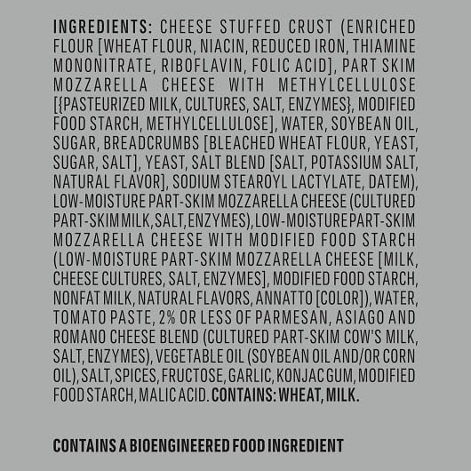DiGiorno, Small Cheese Stuffed Crust, Four Cheese, 8.5 oz. (12 count)