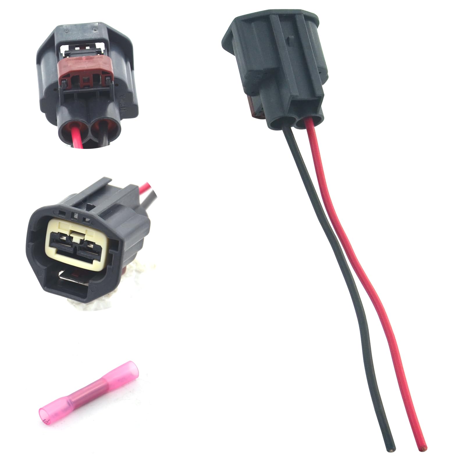 2 Pz. Cable de Freno de Mano Eléctrico 8201625545 para Grand Scénic 3 Conector de Freno de Estacionamiento 7283-5596-10
