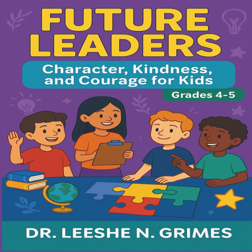 Future Leaders: Character, Kindness, and Courage for Kids (Grades 4-5): A Fun Workbook on Character Building, Bullying Prevention, and Leadership for 4th and 5th Grade Students