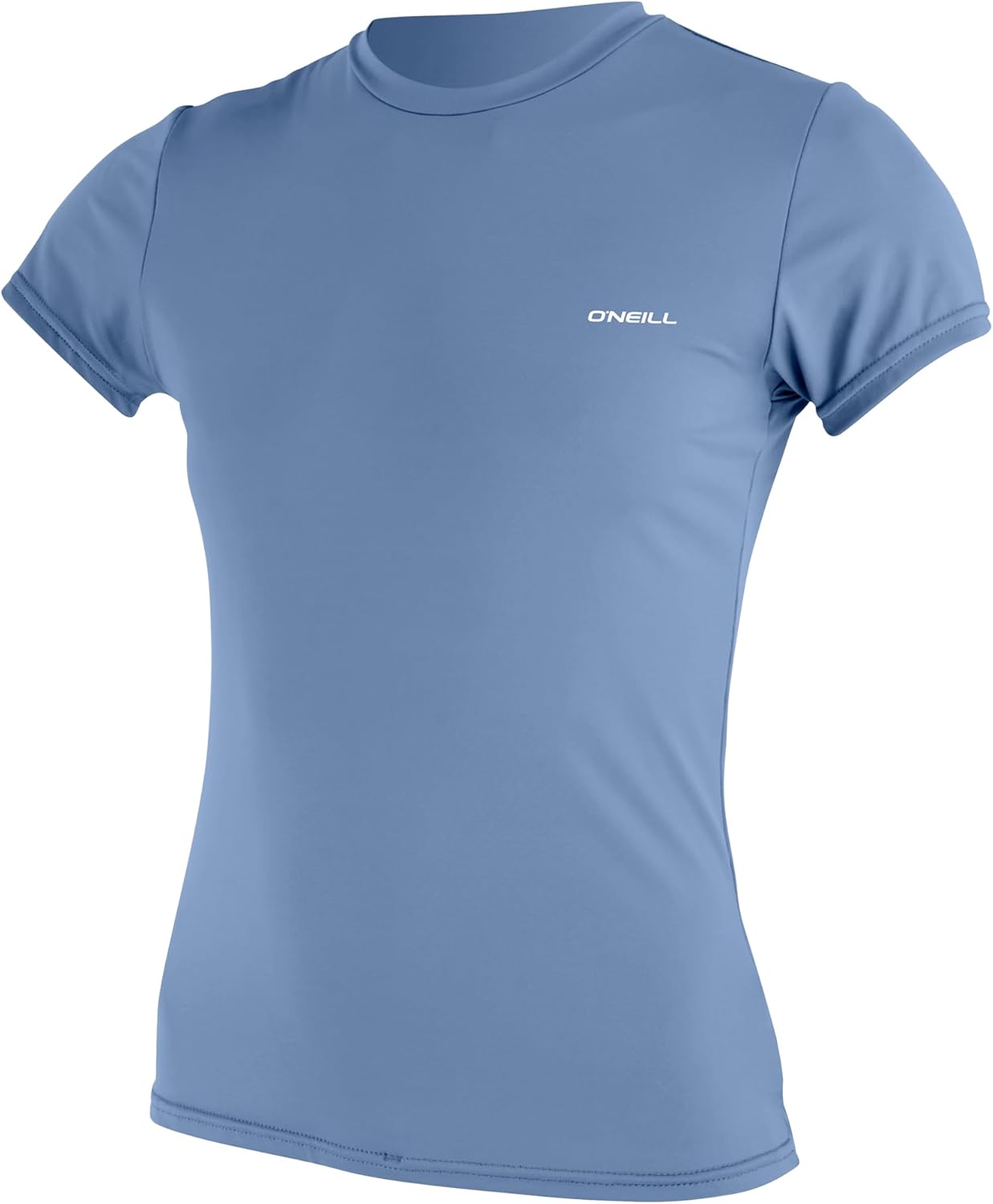 O'Neill Women’s Basic Skins-2 Short Sleeve Sun Shirt, UPF 50+ Sun and Rash Protection for Surfing and All Outdoor Activities