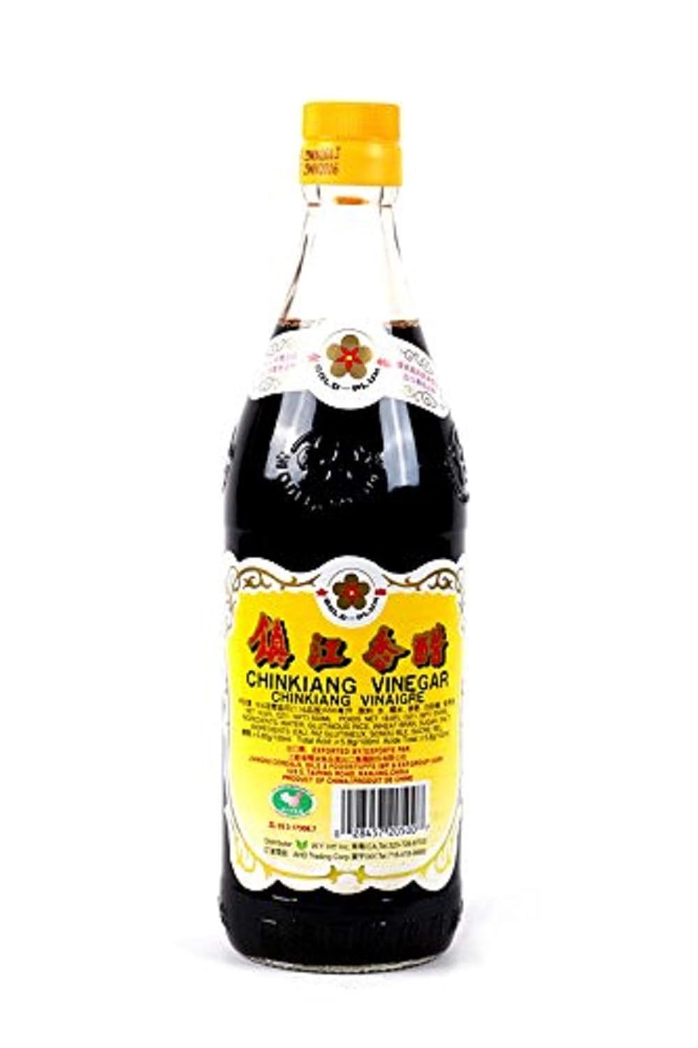Gold Plum Chinkiang Vinegar, 18.6 Fl Oz (Pack of 1) (Twо Расk, Original)