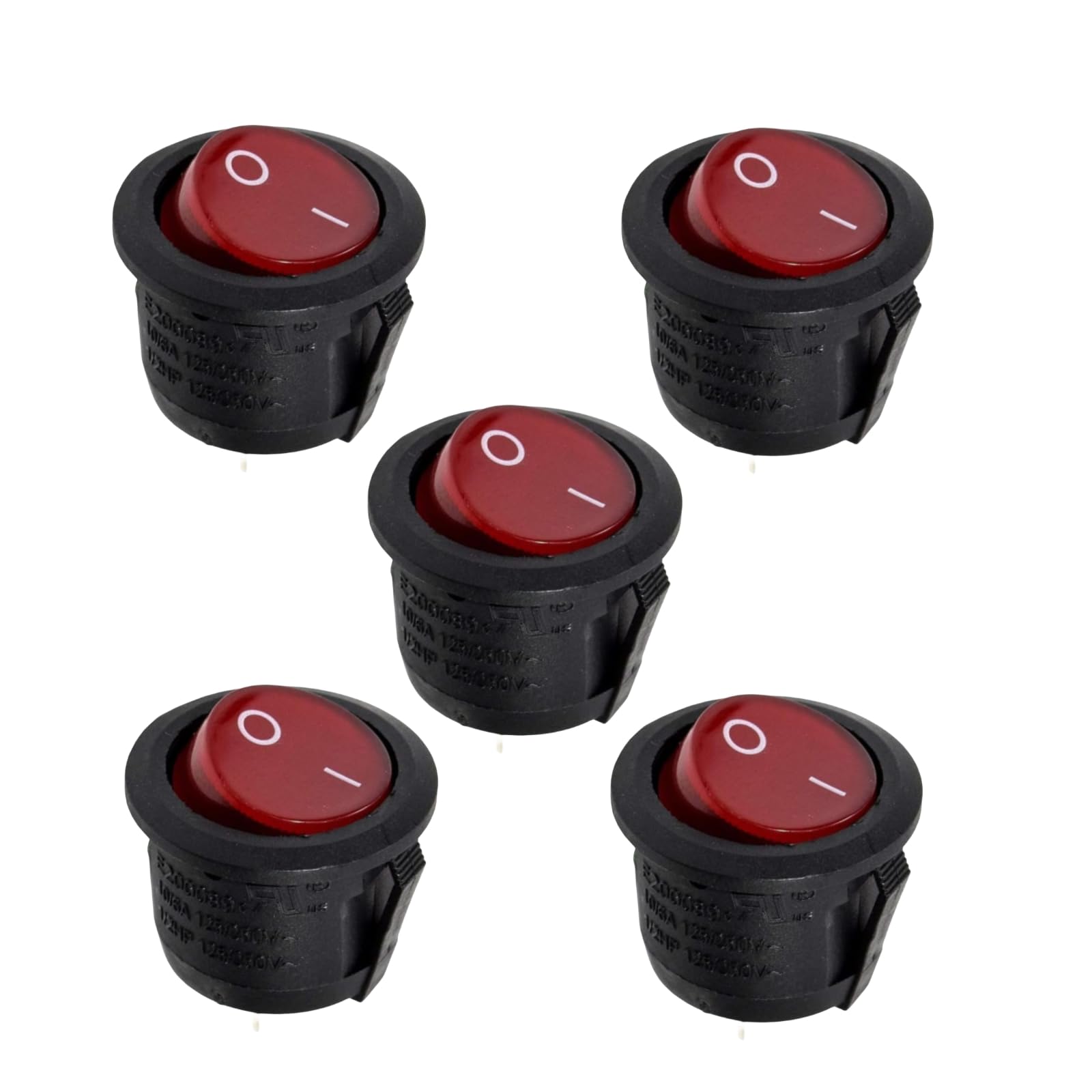 Amazon.com: (5-pk) 440003992 On Off Rocker Power Switch Replacement for ...