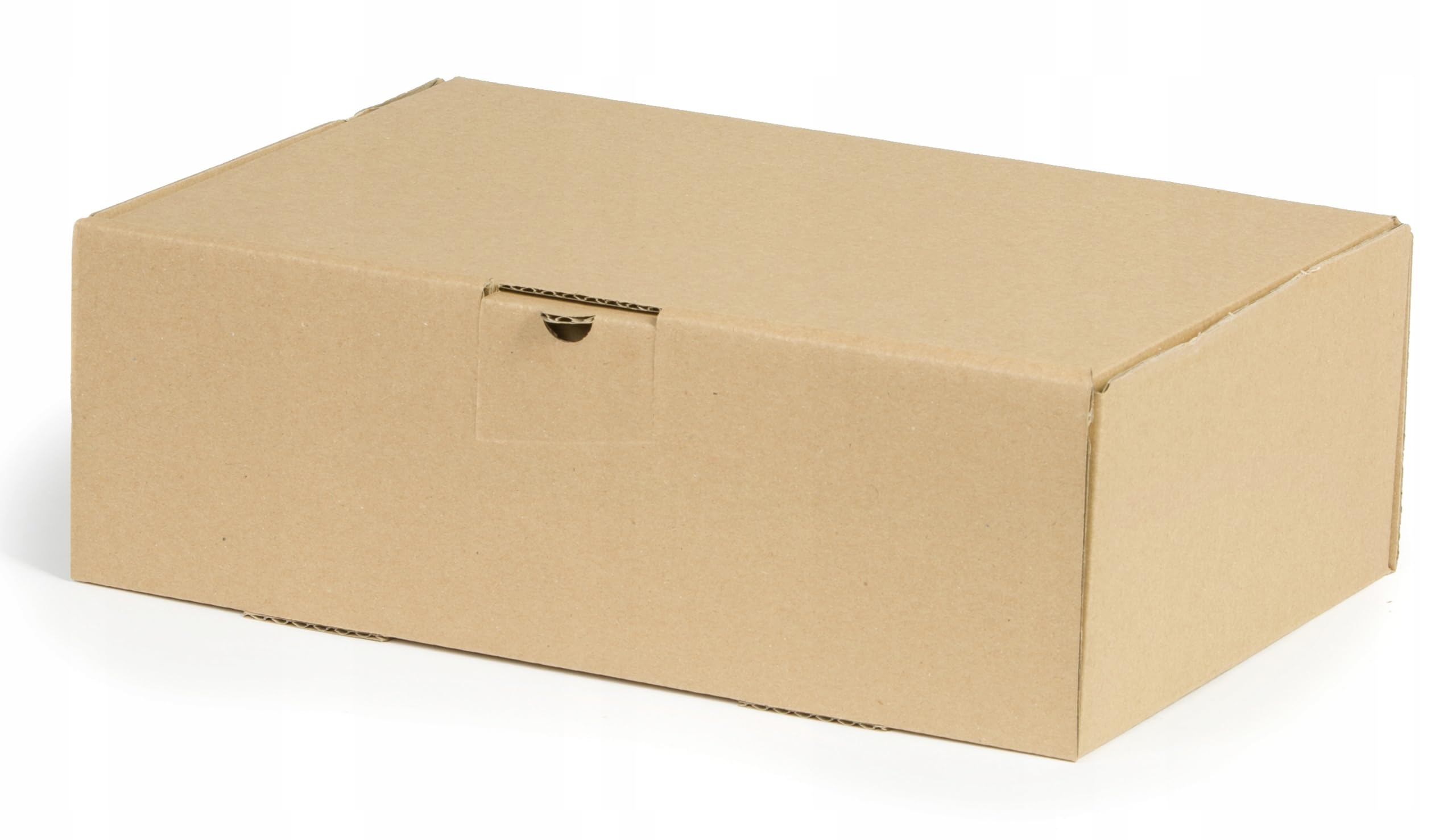 Klappdeckelkartons 350x250x100 mm Kleiderbox 1-Wellig 400g Braun Geschenkbox Versandschachtel NEU (50 Stück)