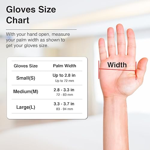 Miniatura 7 de PFL2 Nastah - Paquete de 3 pares de guantes domésticos rosados extrasuaves, fabricados en Malasia para una limpieza cómoda