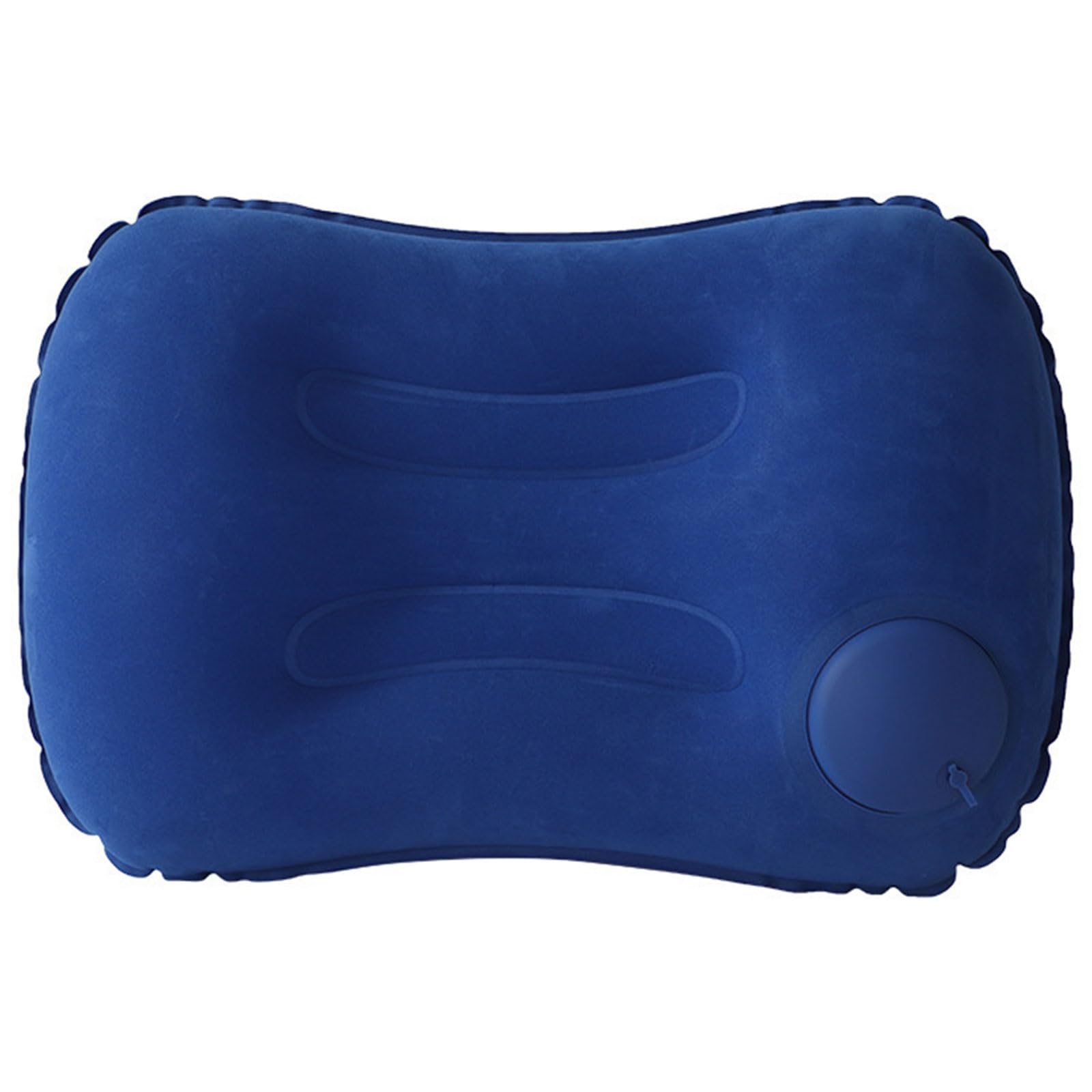 Shurhome Flocking Surfaces Inflatable Pillow Cloud Like Comfortable for Various Rest Scenarios Automatic Inflating Pillow