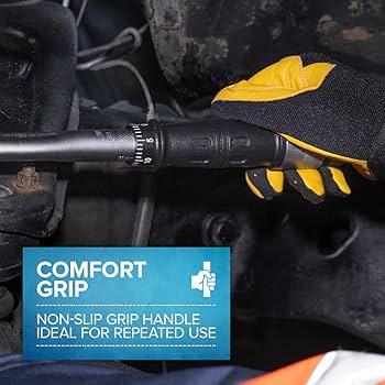 JET 1/4 Inch Drive Torque Wrench - Dual Scale, Jolt & Click