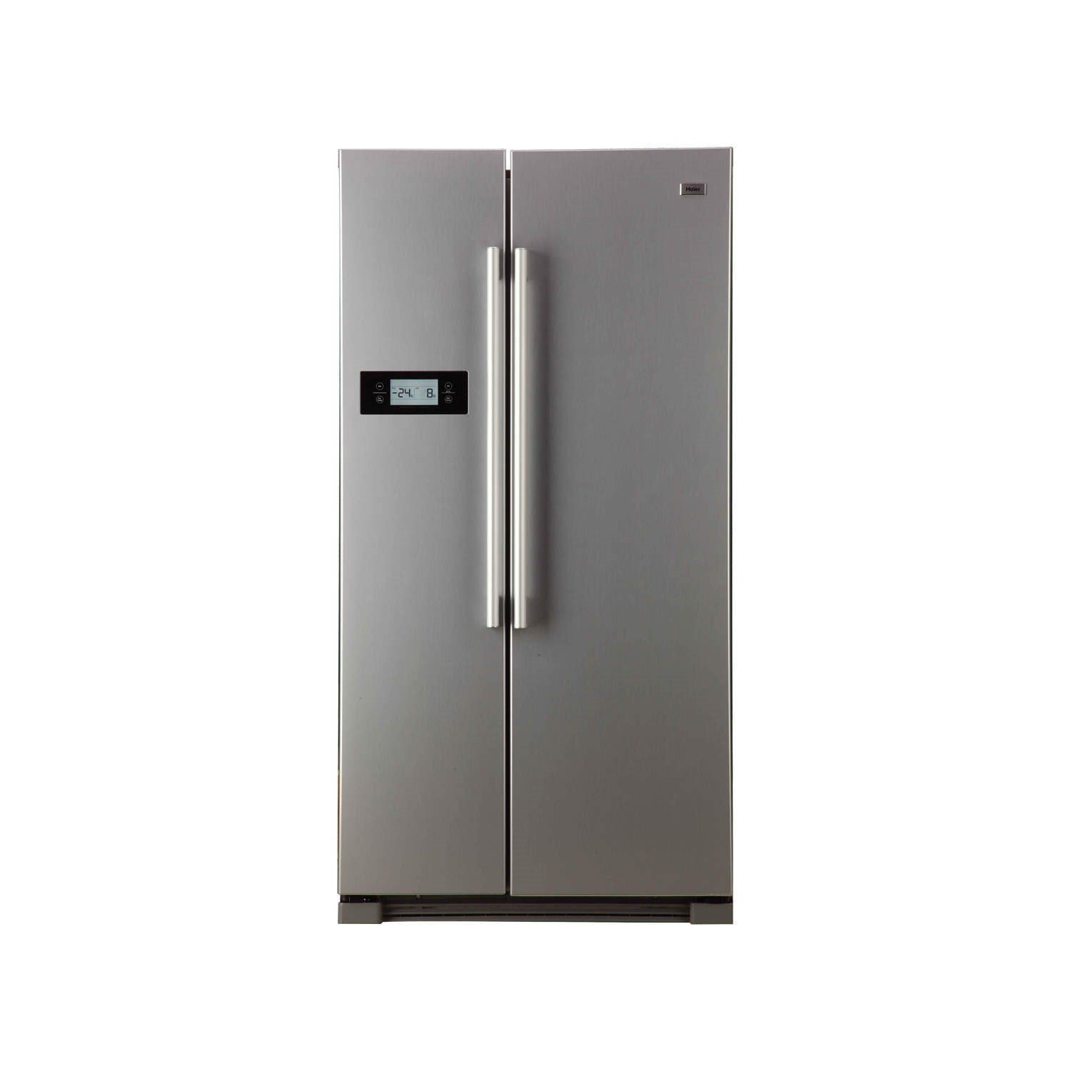 Haier HRF de 628df6 de Side By Side/A +/179 cm Hauteur/449 kWh/an/380 l partie de refroidissement/199 L Partie Congélateur/Porte Écran, réglage facile, tout sous contrôle/edelstahllook