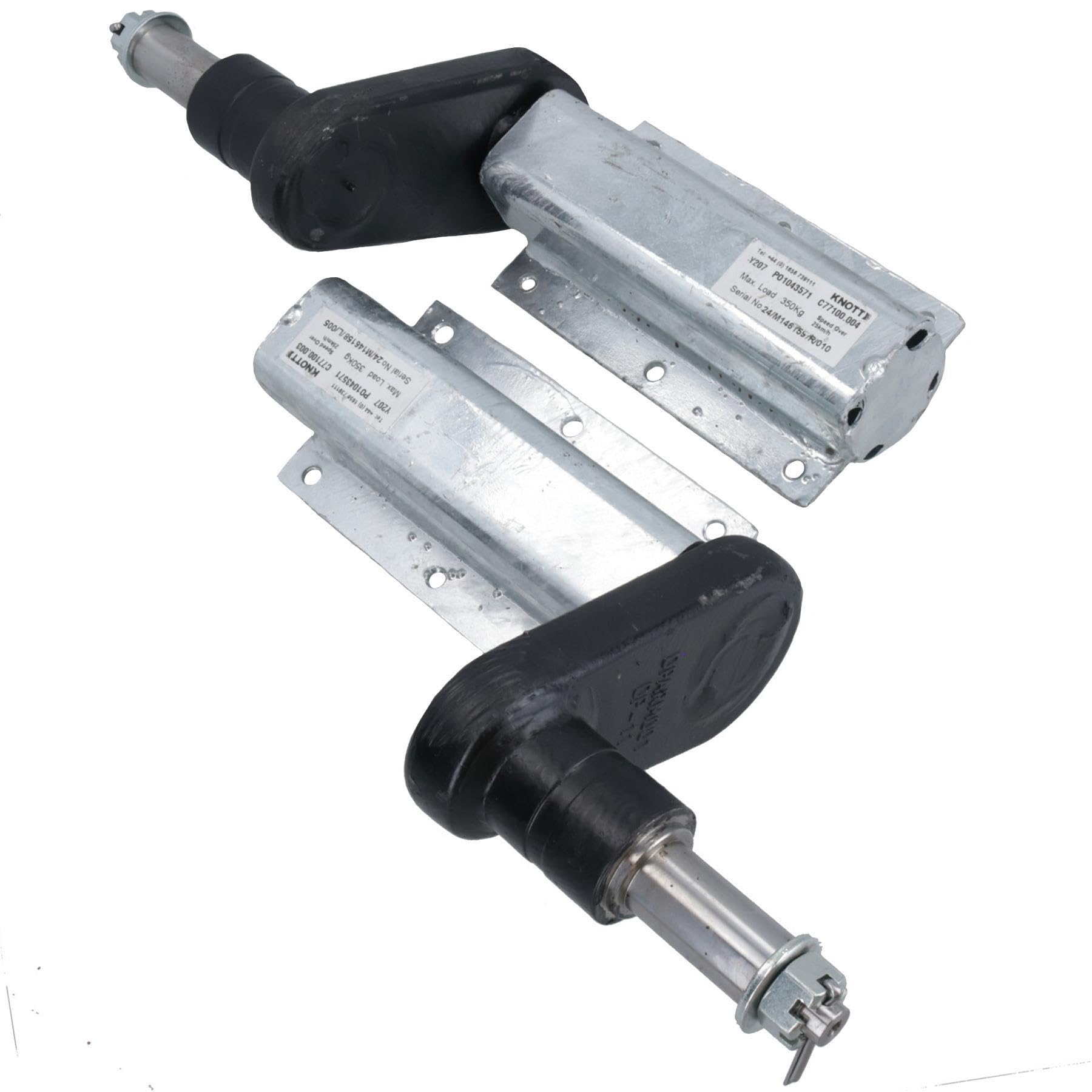 AB Tools 350 kg Zawieszenie przyczepy (para) Oś końcowa 6 otworów montażowych Indespension