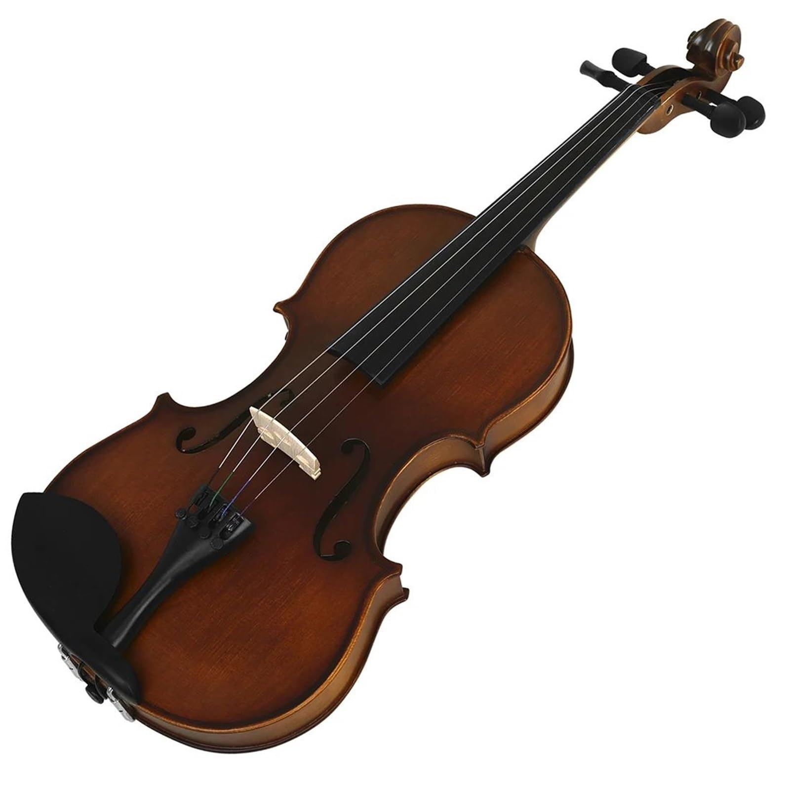 Violino Acustico In Legno Massello Violino Principianti | 4/4 a grandezza naturale adatto ai principianti(Set A)