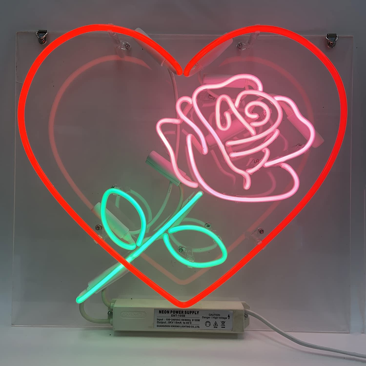 オーダーメイド ネオンサイン ROSE デザイン ネオン管 オリジナル