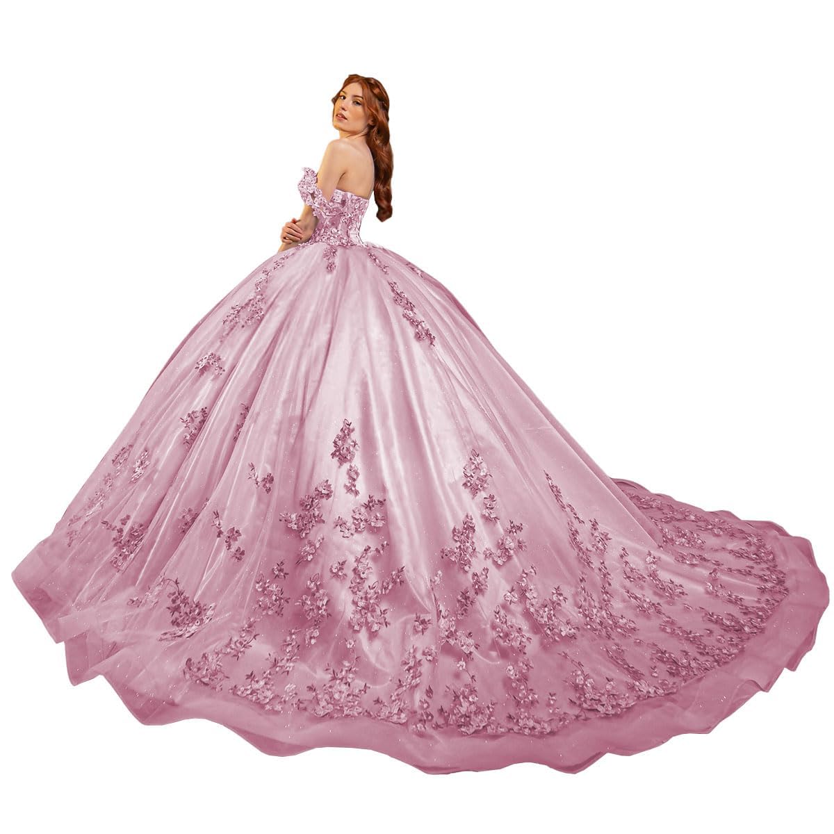 Off Shoulder Quinceanera Dresses Puffy Tulle Ball Gowns Sweet 16 Dresses Lace Appliques Prom Dress Quince Dresses