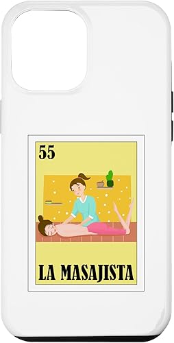 iPhone 12 Pro Max Funny Mexican Design for Masseuse - La Masajista Case