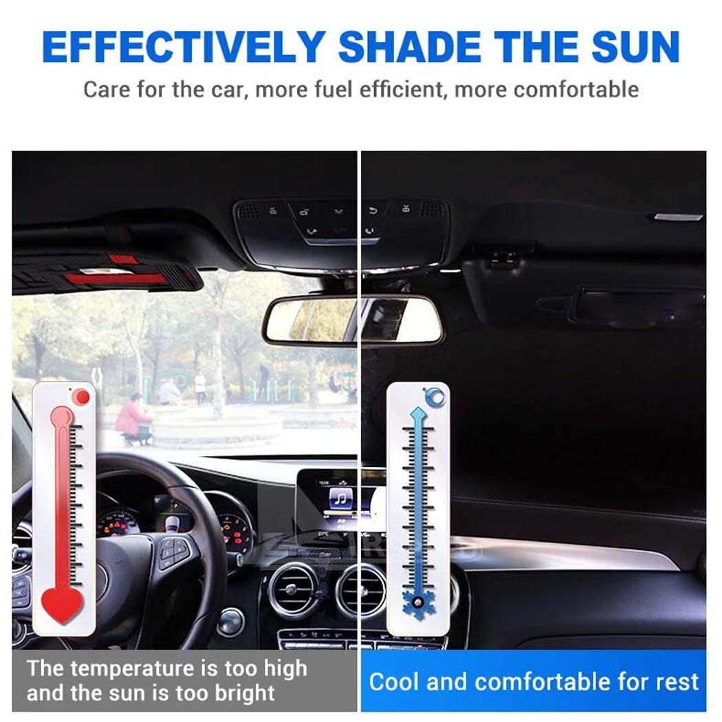 Parasole per parabrezza, protezione solare per auto, copertura per