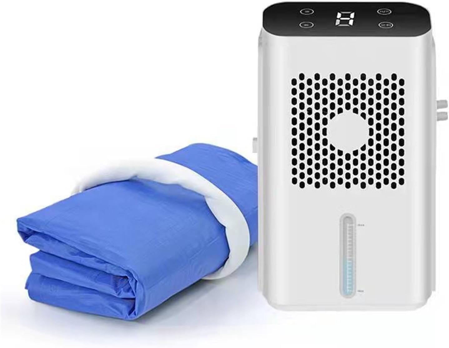 Water-Cooled Mattress, Bed Cooling System, Mattress Cooler with LCD Display, Portable Bed Chiller with Silent Water Pump for Used in Summer Cooling and Optimized Sleep(63x27.6in)