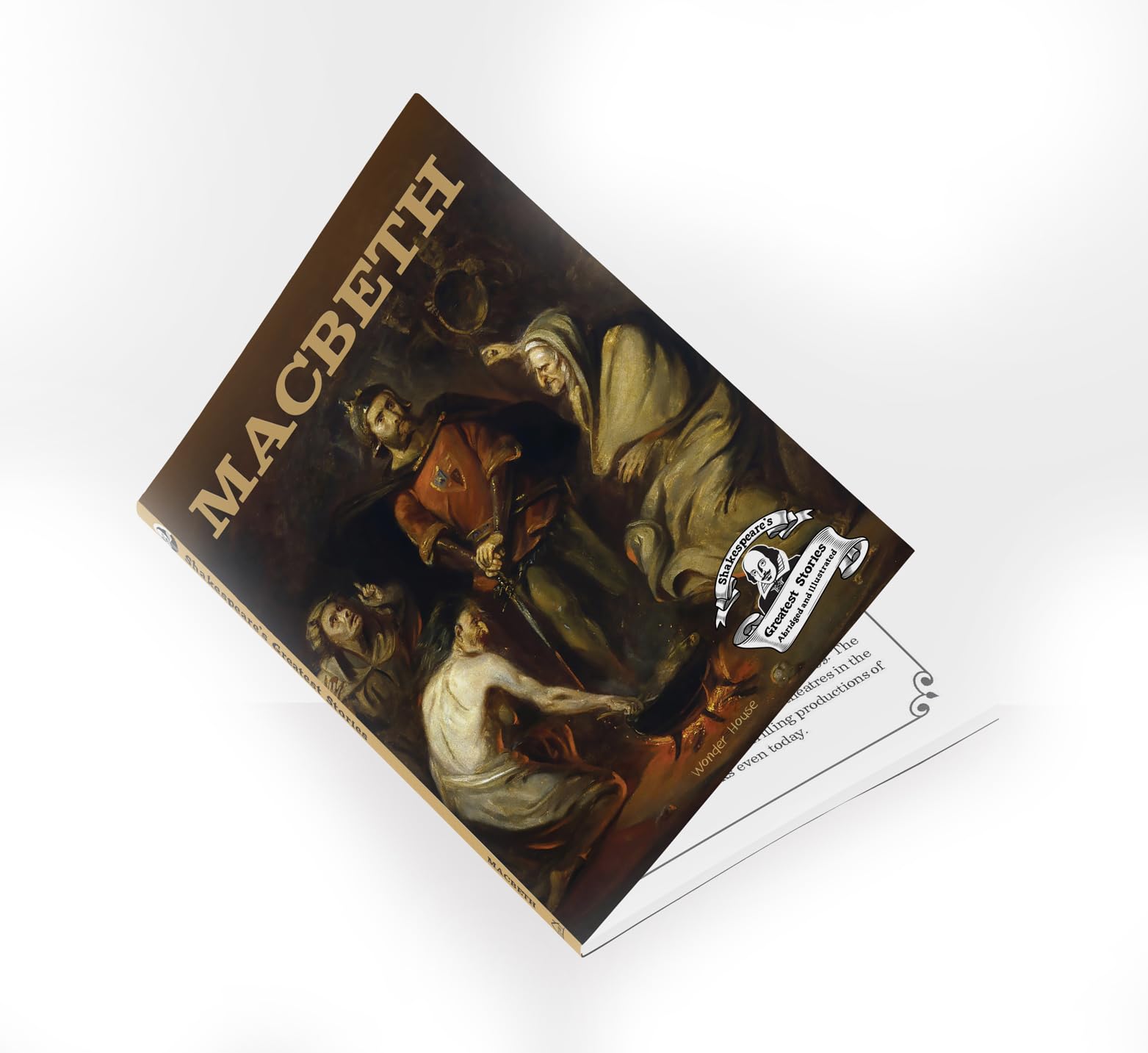 Macbeth : Shakespeare’s Greatest Stories (Abridged and Illustrated) With Review Questions And An Introduction To The Themes In The Story 2