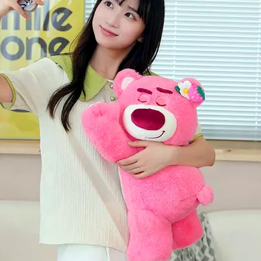 Cherubs Adroable Lying Huggable Losto Bear Cartoon Toy Kids Girls Gift (60cm; Large) (B0CRHVLG82) Amazon Price History, Amazon Price Tracker