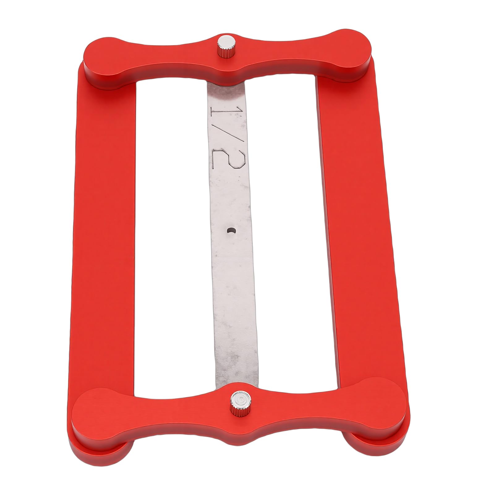 Walfront Calibro di Centraggio per Fori Dritti, Localizzatore di Fori | Struttura in Acciaio Inox, Lavorazione CNC Precisa, Aste Metriche/pollici, Design Compatto e Portatile per il Lavoro in