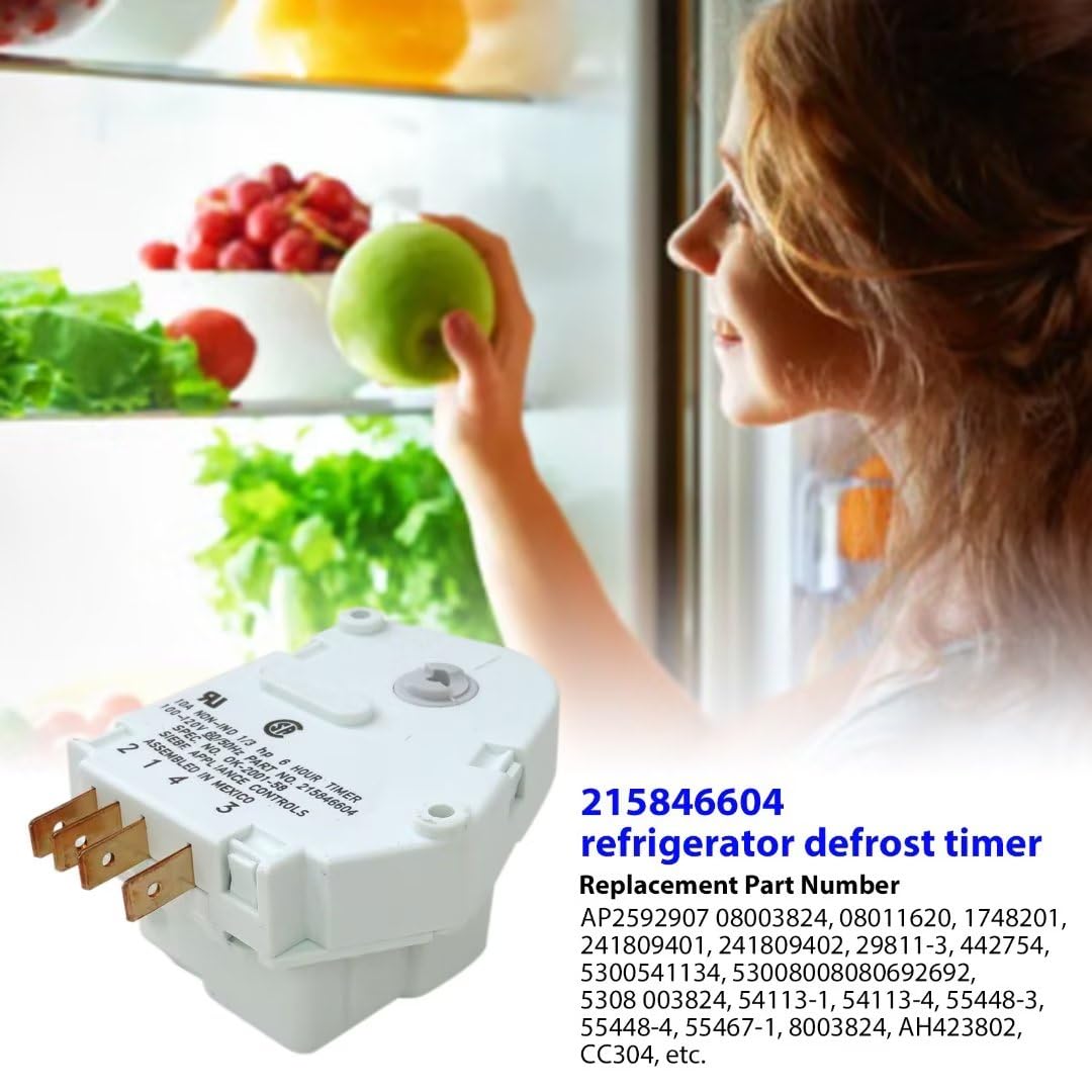 Timer Di Sbrinamento OEM Electrolux 215846604 &ndash; Ricambio Originale Per Congelatore