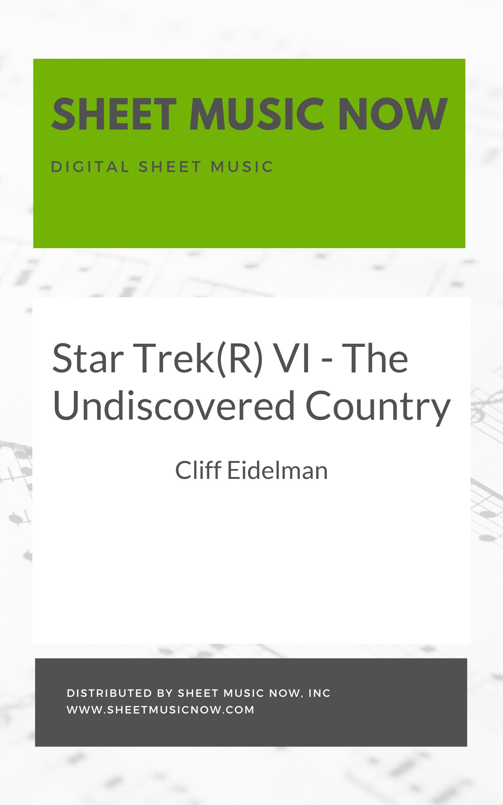 Star Trek(R) VI - The Undiscovered Country