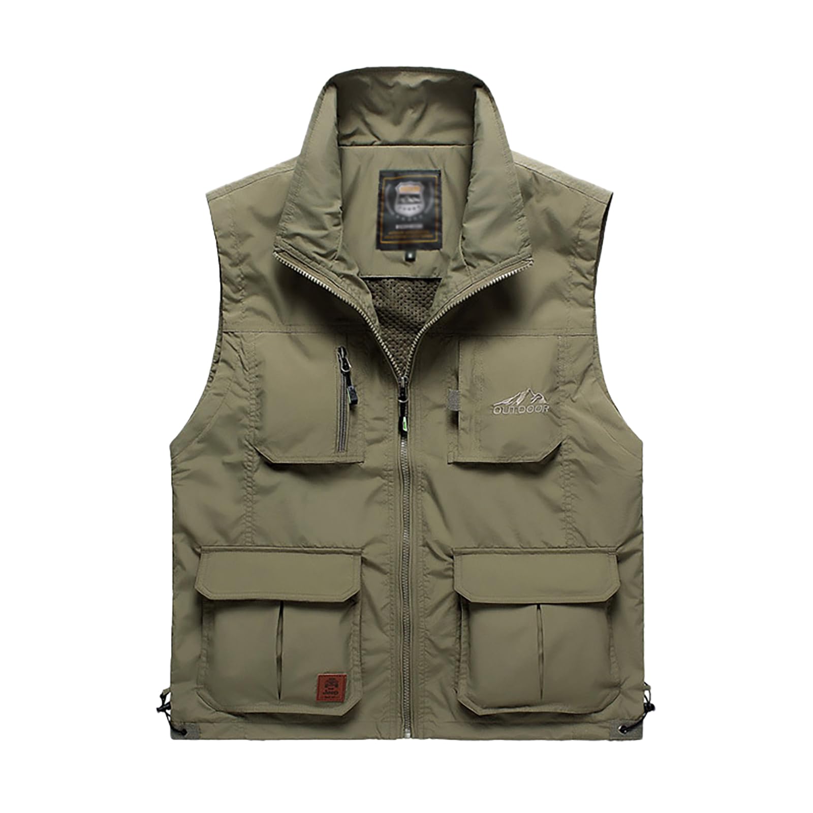 Hbufnha Mens Lightweight Vest Work Travel Safari Sport Jacket Padded Puffer Vest
