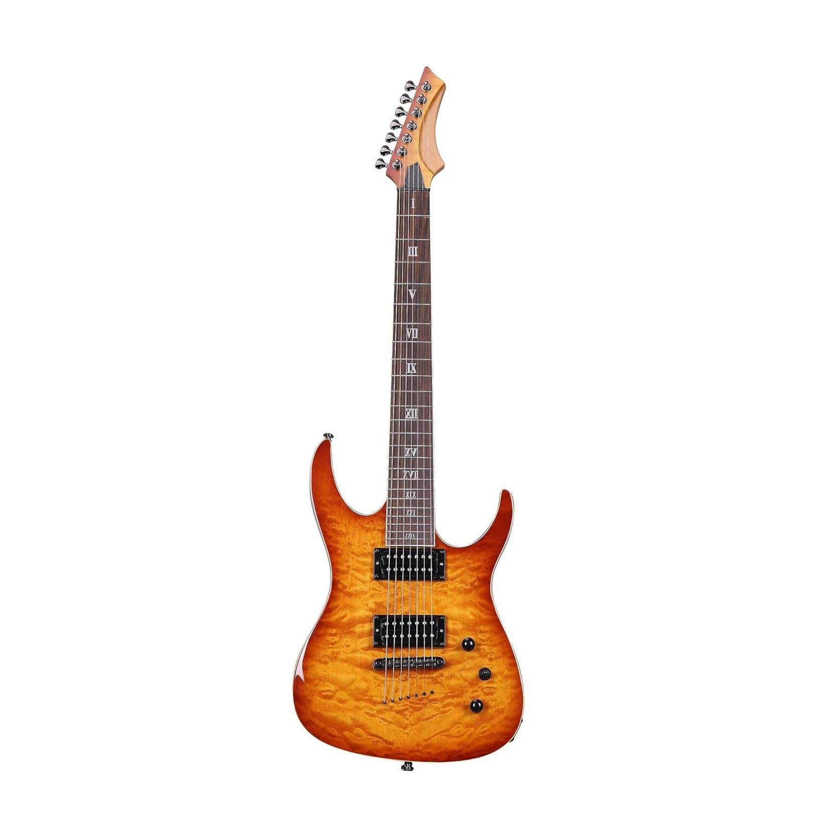 Gitara Elektryczna To Profesjonalny Instrument Odpowiedni Dla Dorosłych Początkujących Którzy Chcą Ćwiczyć Grę(3/4)