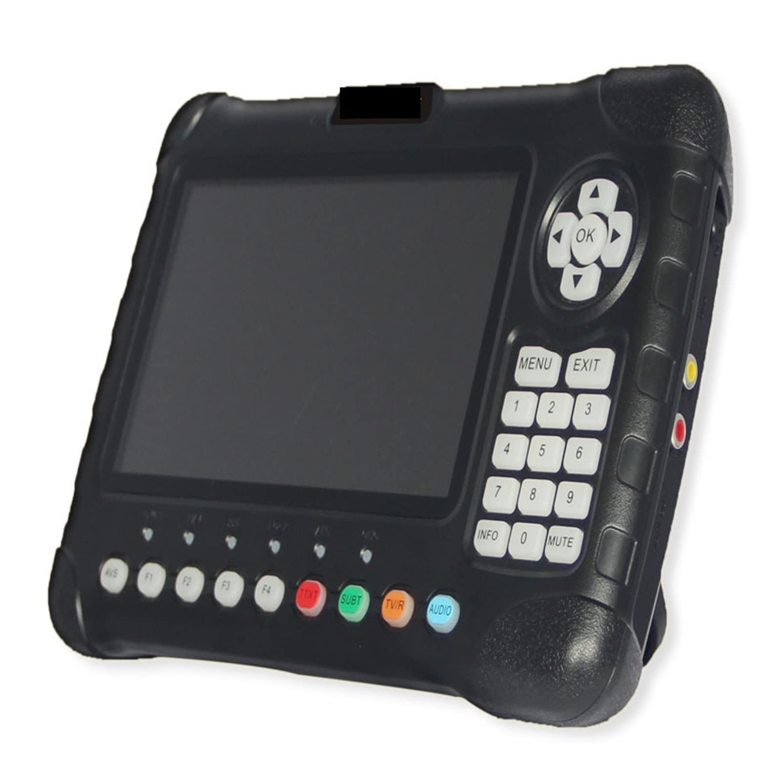 Satellitenfinder, Ws-6980 HD-Satellitenmessgerät DVB-S2 + DVB-C + DVB-T2 MPEG4 HD Optische Leistungserkennung