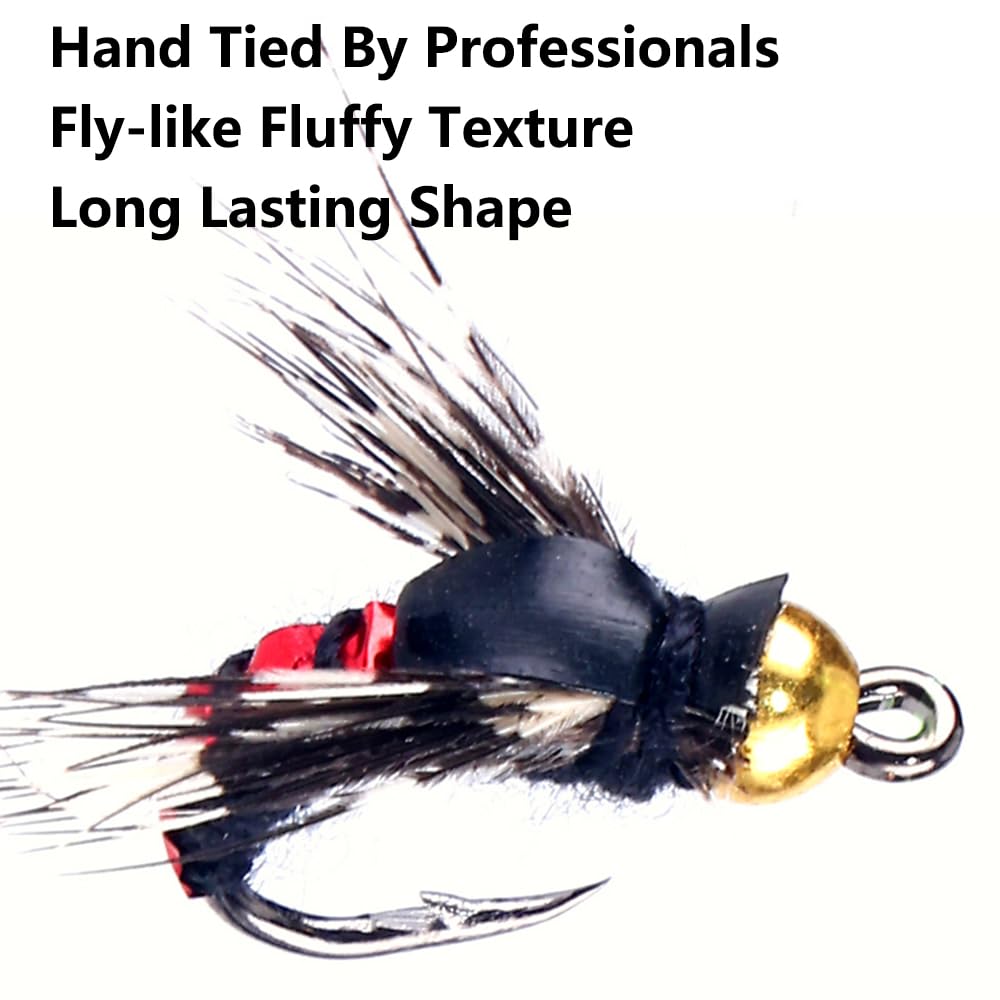 Fly Fishing Flies Dry/Wet Flies Bait Lures Kit,24-54Pc Fishing Trout