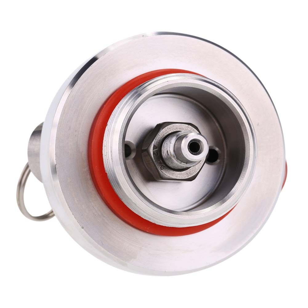 Vobor Mini dispensador de la Cerveza del barrilete, Conector apropiado rápido de la Lanza de la Cerveza del Acero Inoxidable para la Marca casera Mini dispensador del barrilete