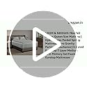 Image of LOOM & NEEDLES 78x60x8 Inches Queen Size Mattress | Hybrid Latex Pocket Spring Mattress | Zero Gravity Partner Disturbance | 5 Zoned Euro Top 7 Layer Medium Firm Memory Gel Foam Eurotop Mattresses