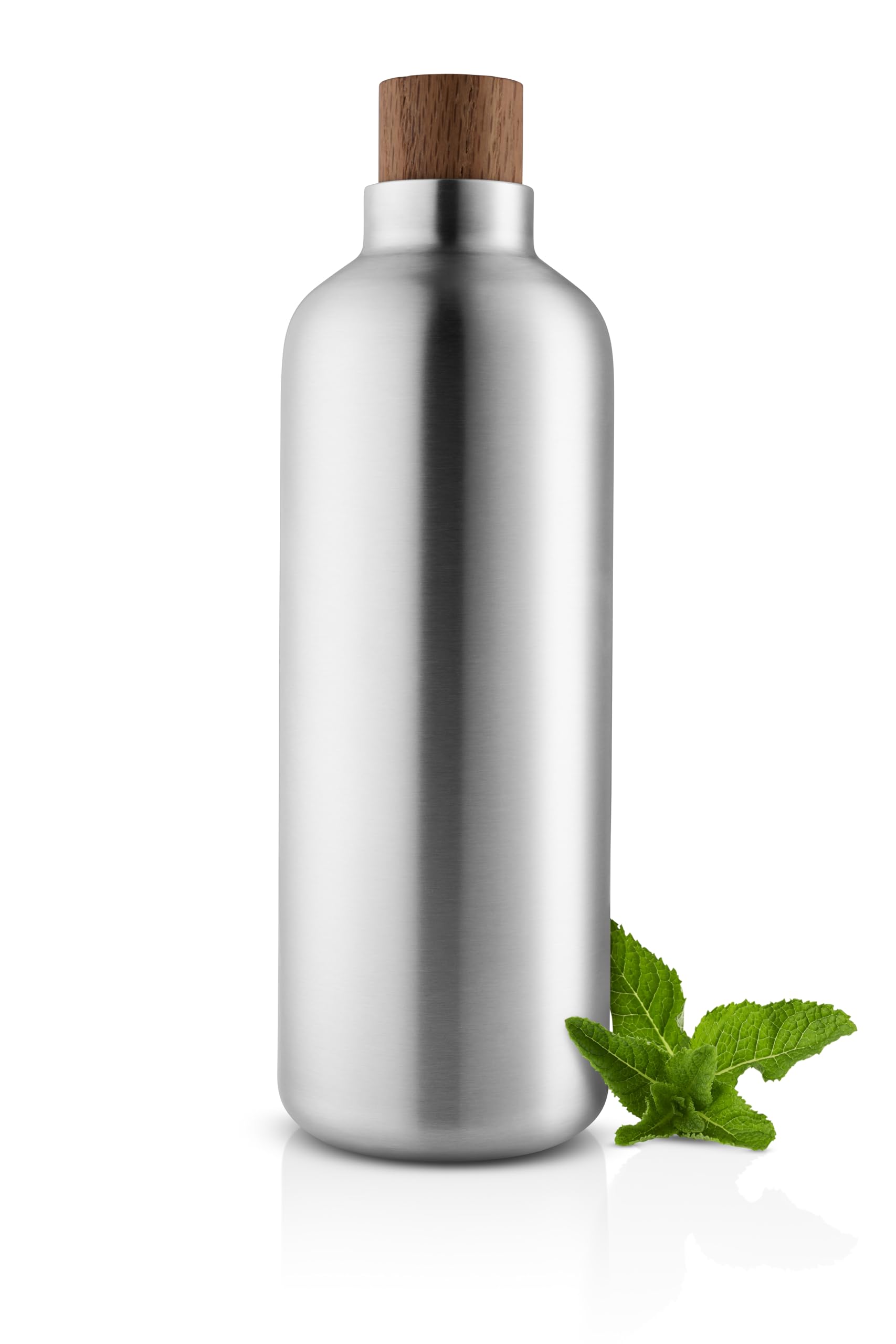 Eva Solo | Liquid Lounge Thermoflasche 1,0 L | Hält Getränke stundenlang kalt - optimal für sonnige Tage im Garten oder im Park | Brushed Steel