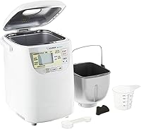 Vista 4 de Zojirushi BB-HAC10 Home Bakery panificadora programable mini de 1 libra, color blanco