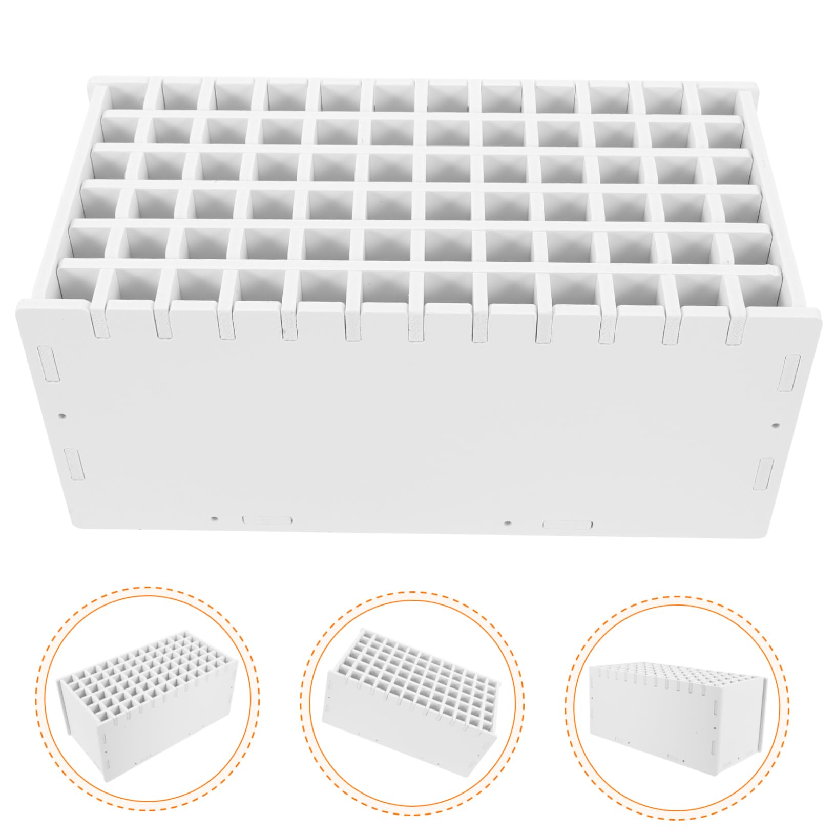 TEHAUX Scatola Portapenne in Organizer da Scrivania Scomparti Contenitore per Penne e Pennarelli Pratico per Ufficio e Studio Compatto e Resistente