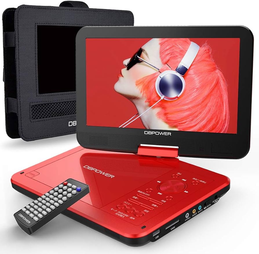 ポータブルdvdプレーヤー 12.5型 10.5インチ液晶 車載用ホルダー付き Amazon.co.jp: DBPOWER ポータブルDVDプレーヤー 12.5型 車載用