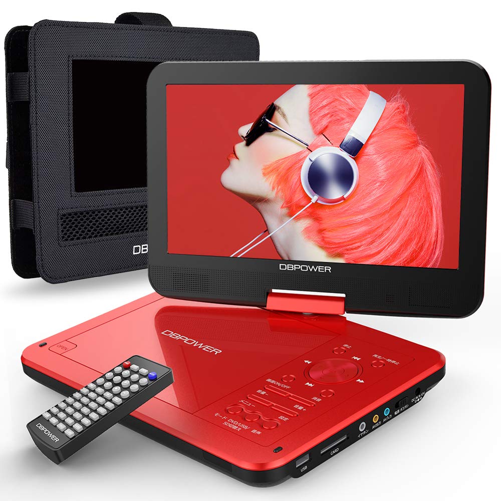 Amazon.co.jp: DBPOWER ポータブルDVDプレーヤー 12.5型 車載用