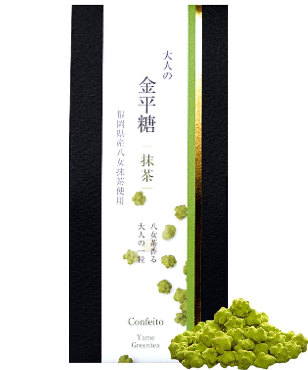 Amazon.co.jp: 原野製茶本舗 大人の金平糖 抹茶 30g / 奥八女