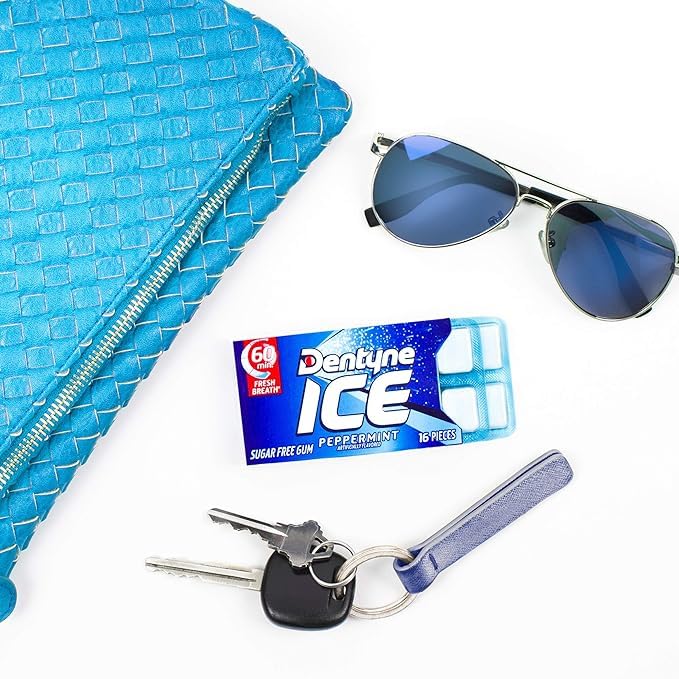 Miniatura 2 de Dentyne Ice - Goma de mascar sin azúcar, menta, 48 unidades, paquete de 2 (96 unidades en total)