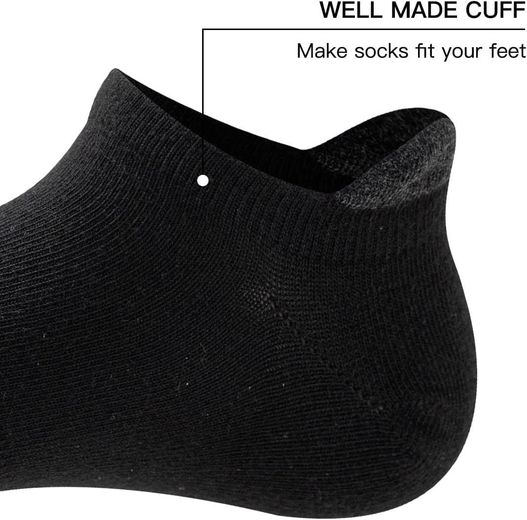 JOYNÉE 20 Pairs Mens No Show Socks Low Cut Ankle Socks Short Casual Socks - Image 3