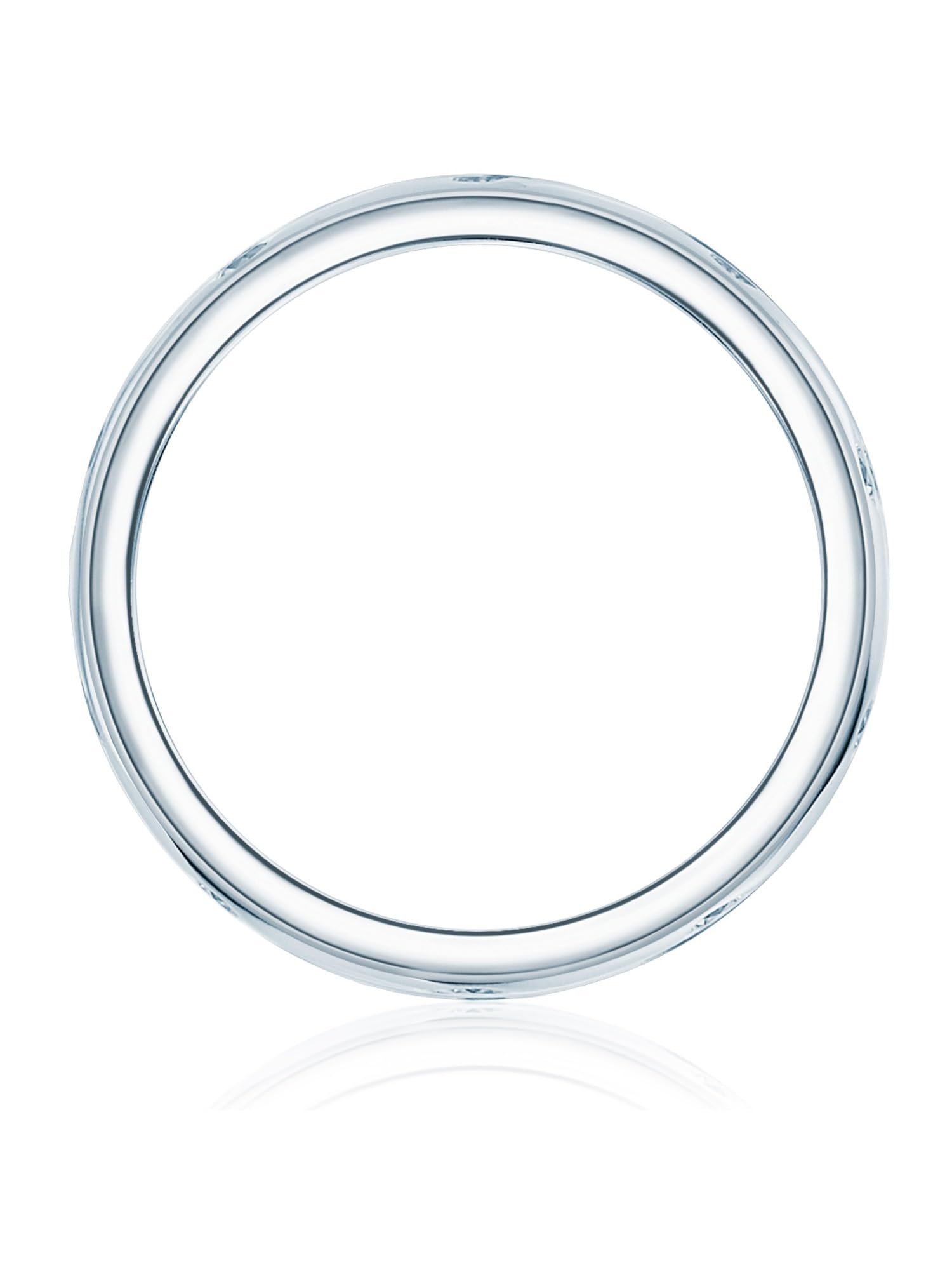 Trilani Anello a fascia da Donna in Argento Sterling