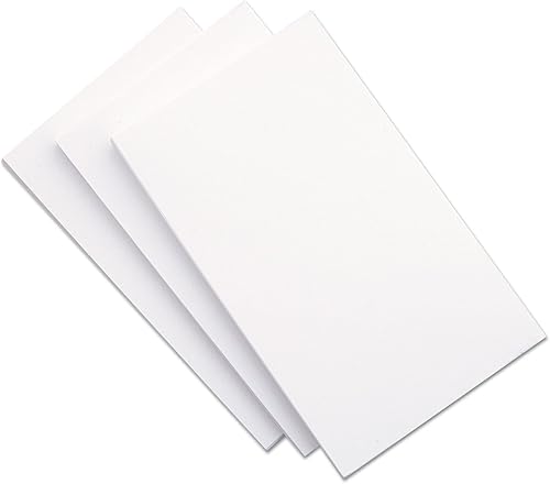 Miniatura 5 de Universal UNV47225 - Tarjetas de índice sin rayas de 4 pulgadas x 6 pulgadas, color blanco (500paquete)