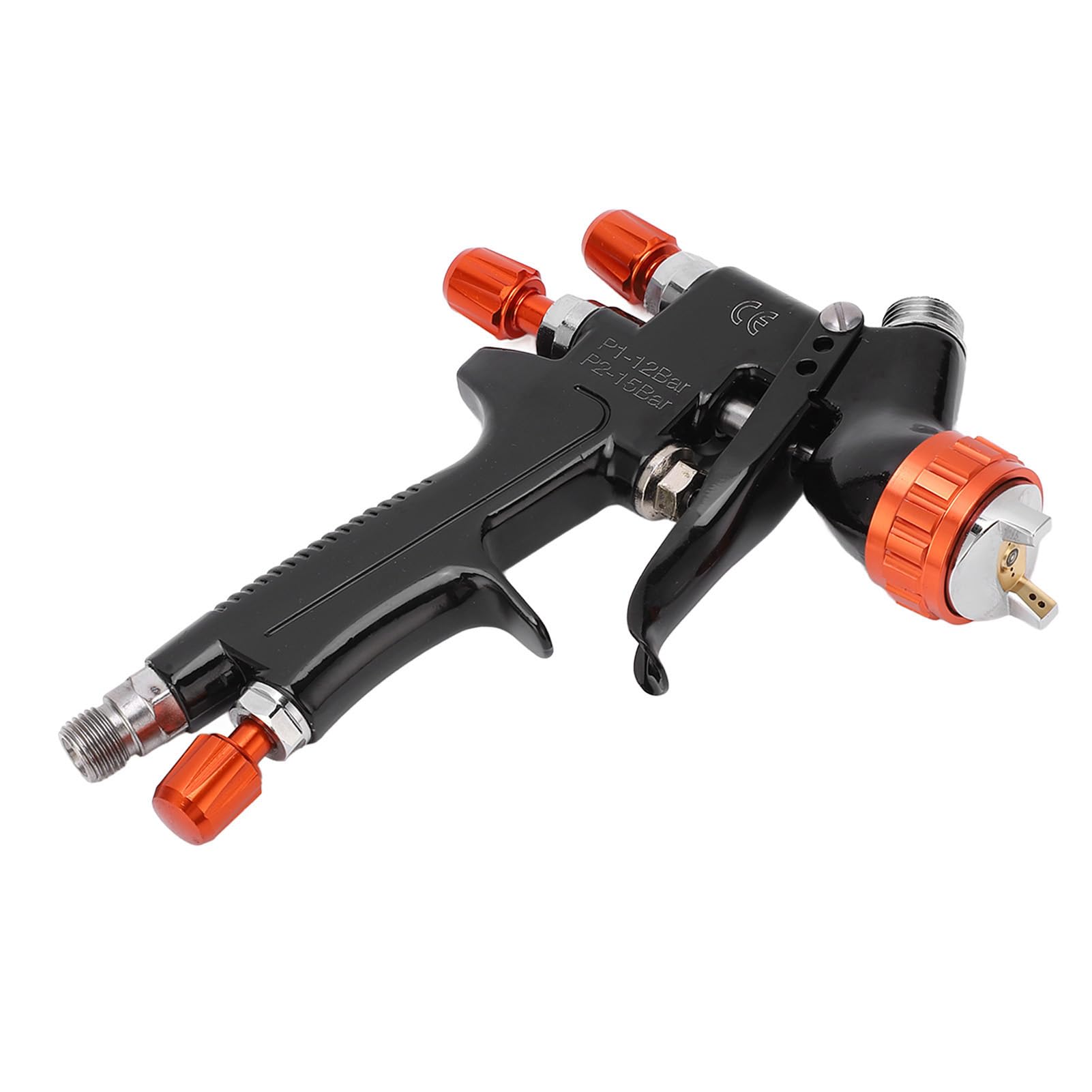 Spritzpistolen-Set, Hohe Zerstäubung, 1,3-mm-Düsentopf für Auto-Grundierung, Transparenter Decklack, Ausbesserung, Professionelles Zubehör