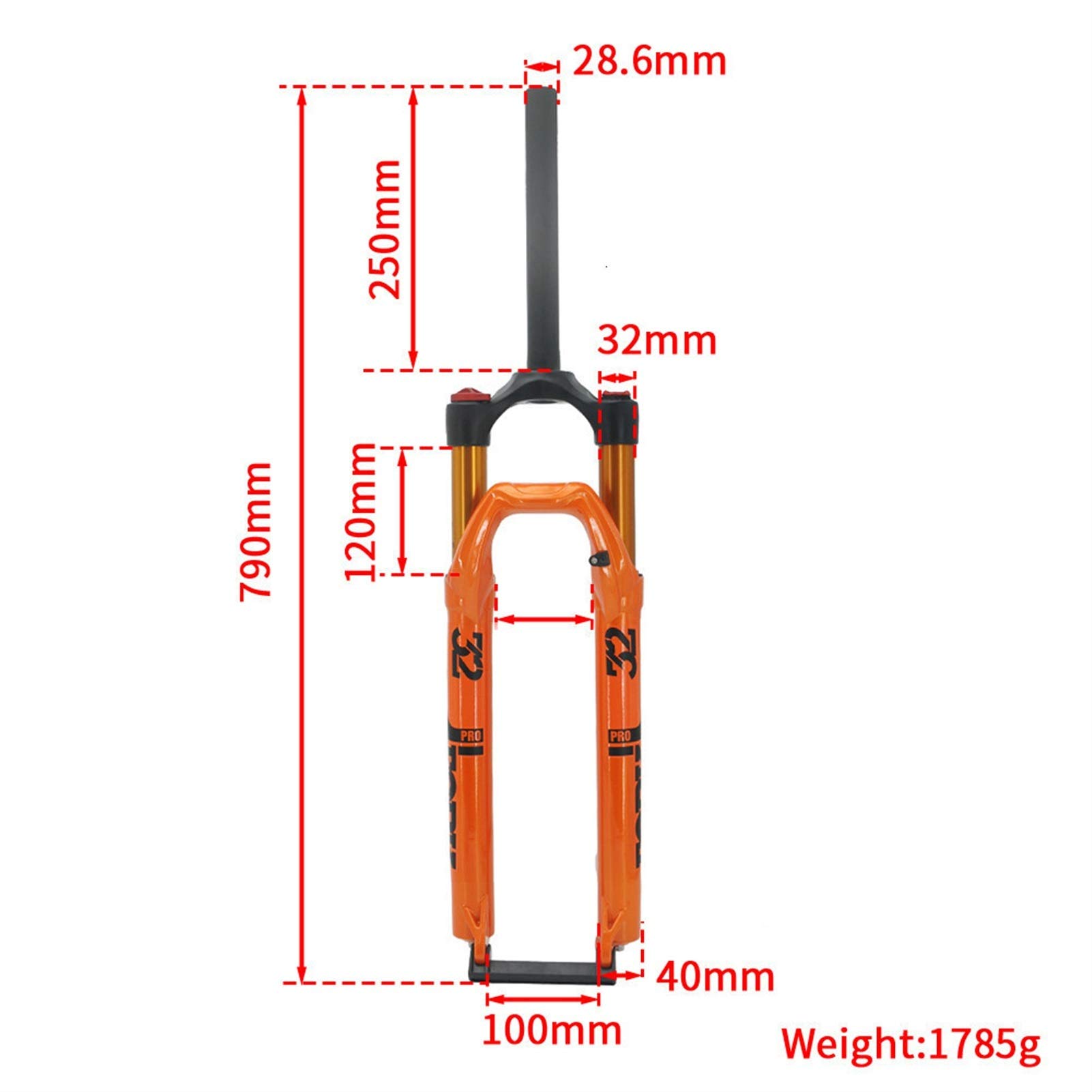 Amazon | サイクリングフォークマウンテンバイクエアサスペンション