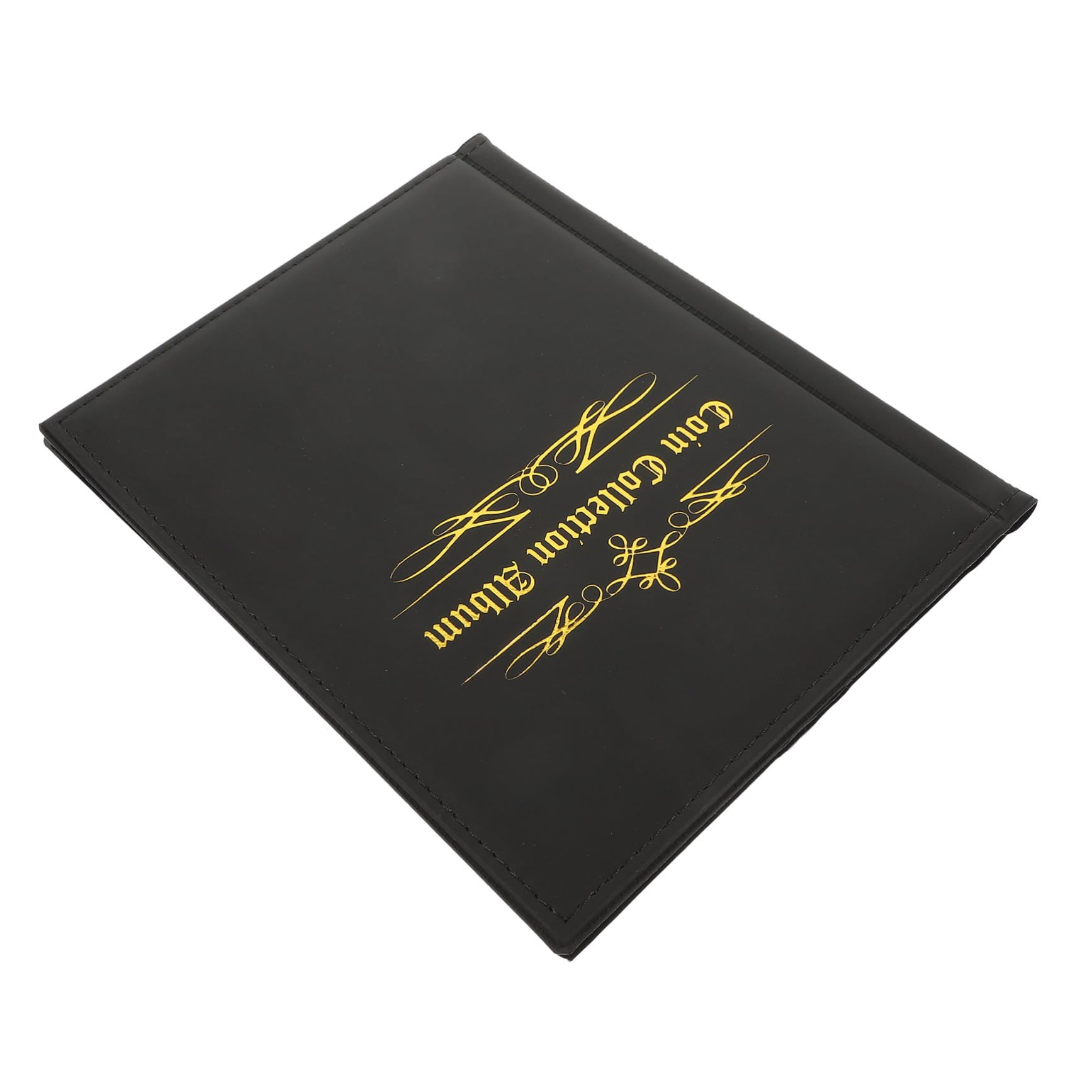 Lurrose Album per Monete Euro Libro per Collezione di Monete Commemorative Trasparenti per Esposizione Copertina in Similpelle Morbida e Resistente