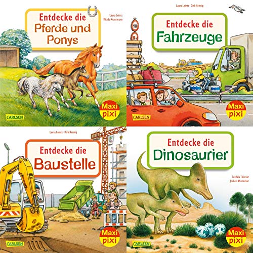 Maxi-Pixi-4er-Set 84: Entdecke deine Welt (4x1 Exemplar) (84) Maxi-Pixi-4er-Set 84: Entdecke deine Welt (4x1 Exemplar) (84)