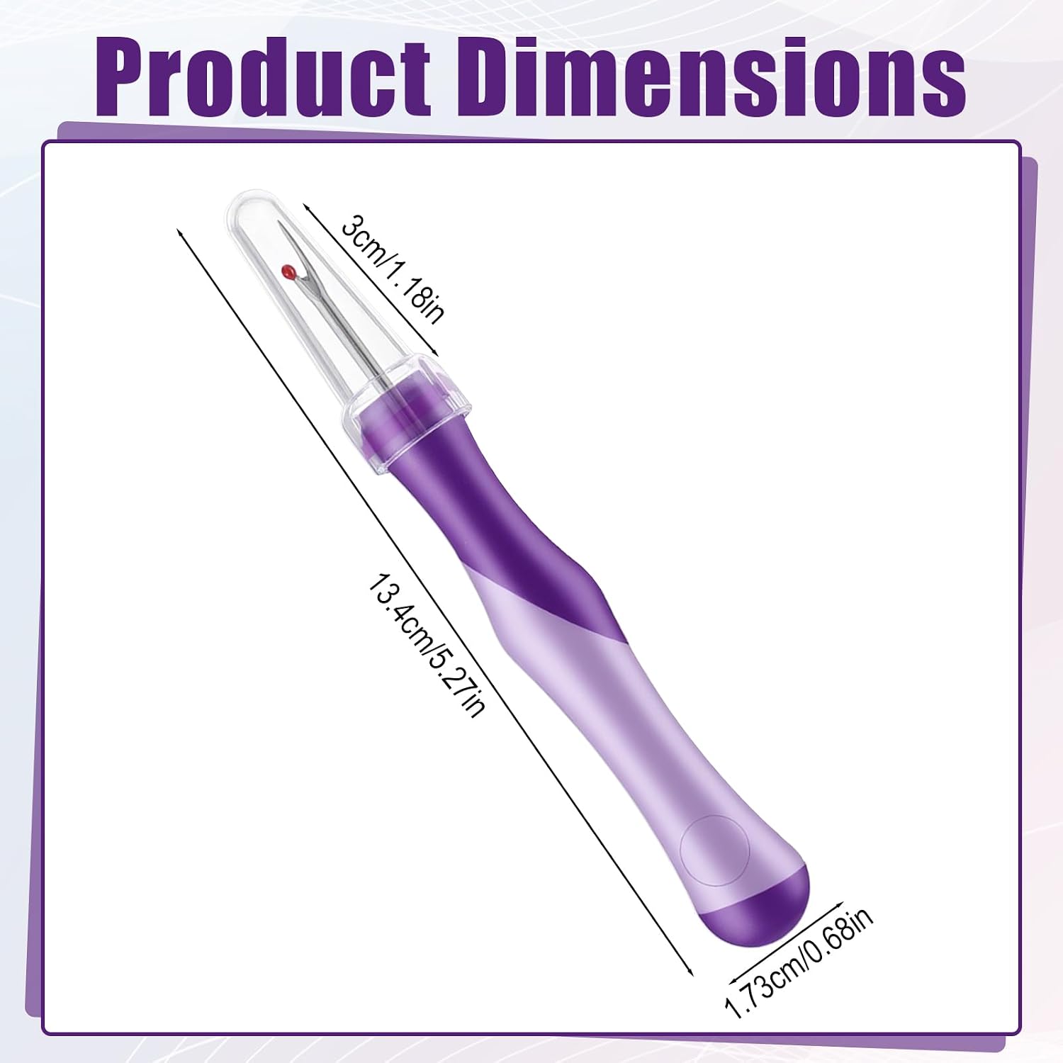 Seam Ripper, Needle and Thread Seam Rippers, Seam' Ripper and Thread Remover, Stitch Remover Unpicker Tool, for Hand Sewing, Crafts and Knitting Seam' Removers