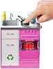 Barbie Dreamhouse Adventures playset, Dreamhouse large three-story dolls house, pink with transforming accessories FHY73